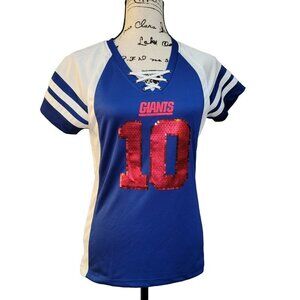 NWT Majestic NFL Giants "Manning 10" Top - Size Medium